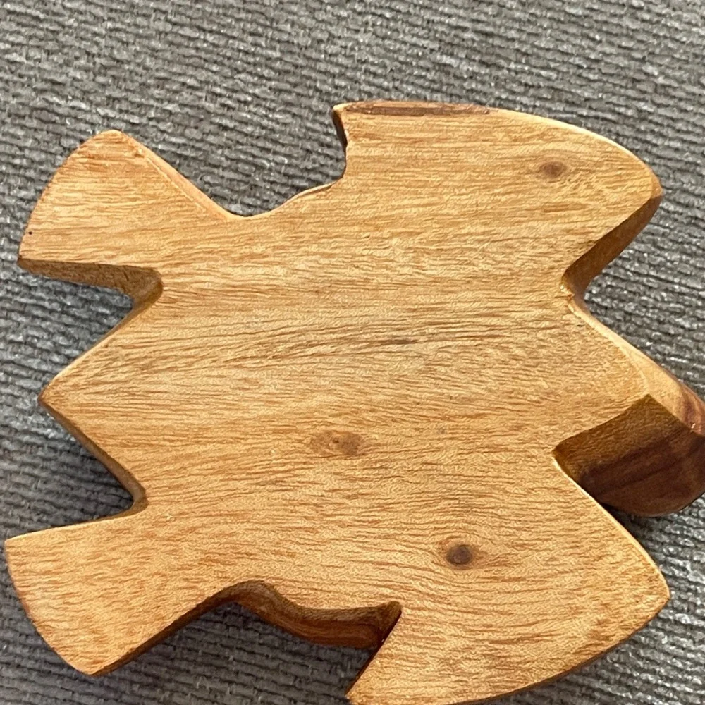 Hand Carved‎ Turtle Unsigned - Picture 7 of 7